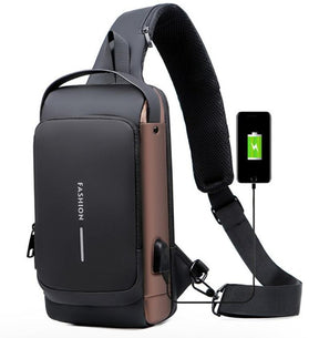 Carbon Fiber Anti-Theft Backpack