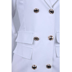 Vestido tipo blazer moderno