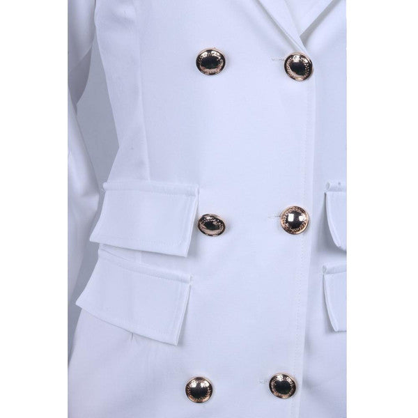 Vestido tipo blazer moderno