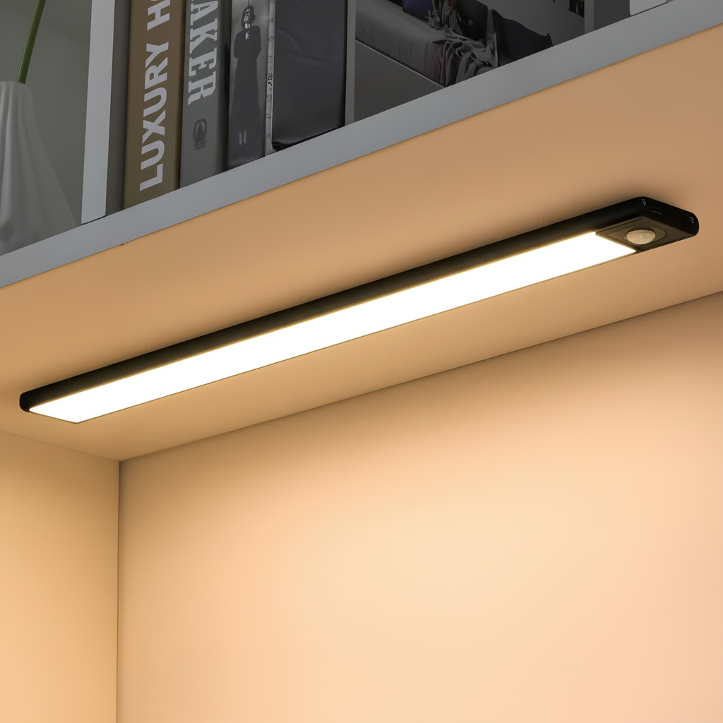 LED Motion Sensor Light Wireless Rechargeable Stick On Night Light