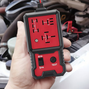 Testador de Bateria Automotiva 12V LED Ferramenta de Teste de Voltagem de Relé