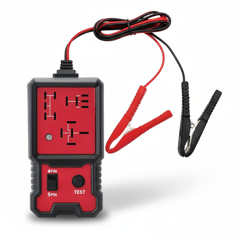 Testador de Bateria Automotiva 12V LED Ferramenta de Teste de Voltagem de Relé