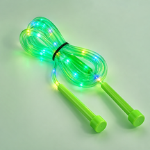 Corda de Pular com Luzes LED Ajustável Atividade Física Divertida