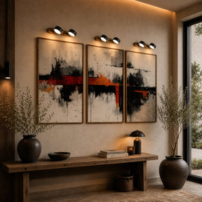 Black Travertine Wall Light – product image 2