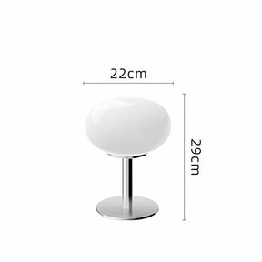 Italian Designer Glass Table Lamp | Modern Retro Accent Light