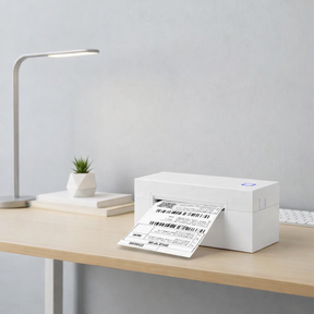 Impressora de etiquetas térmicas USB 4x6 para envio e código de barras de mesa