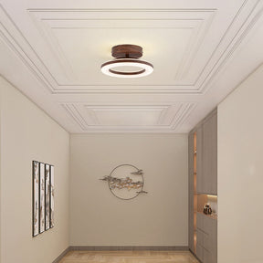 Plafon LED Redondo de Acrílico | Luminária Moderna para Hall e Entrada