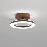 Plafon LED Redondo de Acrílico | Luminária Moderna para Hall e Entrada