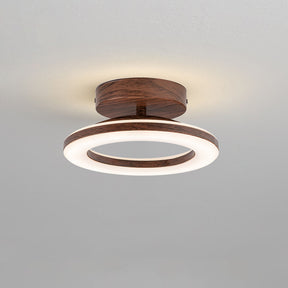 Plafon LED Redondo de Acrílico | Luminária Moderna para Hall e Entrada