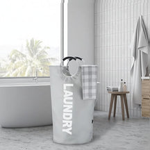 Laundry Hamper Large Foldable Waterproof Fabric Basket