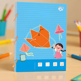 Kit de Atividades de Quebra-Cabeça de Geometria 3D para Aprendizado