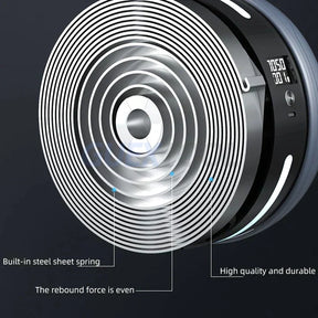 Ab Wheel with Automatic Rebound – Rep Counter &amp; Knee Pad Included