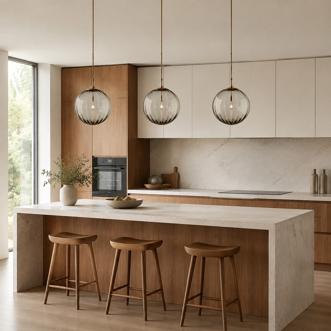Smoky Glass Pendant Light – pendant light image 5