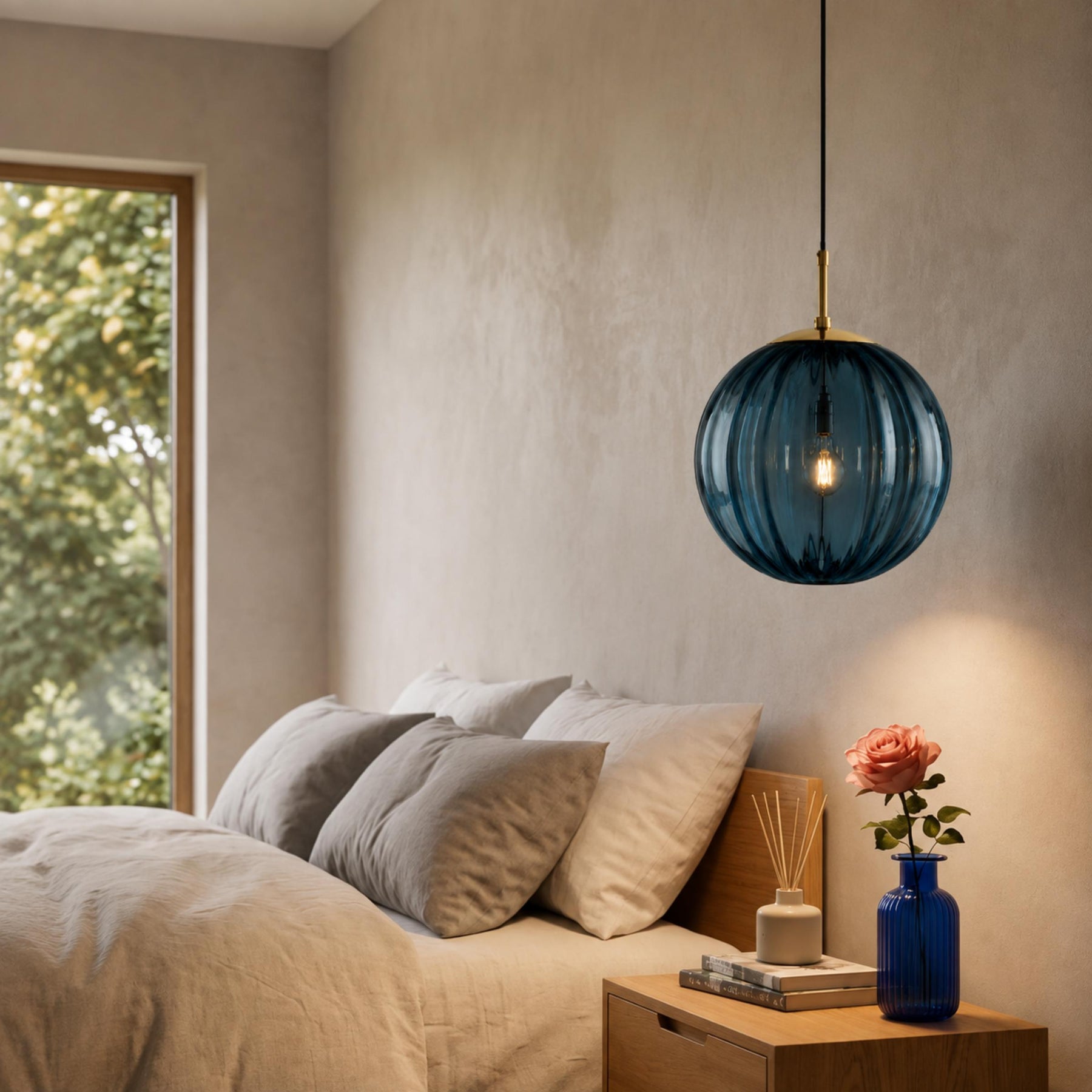 Smoky Glass Pendant Light – pendant light image 9