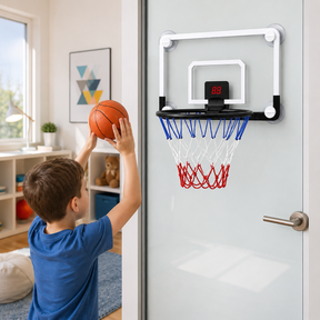 Cesta de Basquete com Iluminação e Placar Eletrônico para Uso Interno