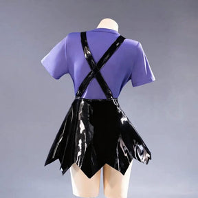 Women’s Purple Horror Doll Costume Set