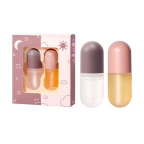 Conjunto de Gloss Labial Volumizador e Hidratante