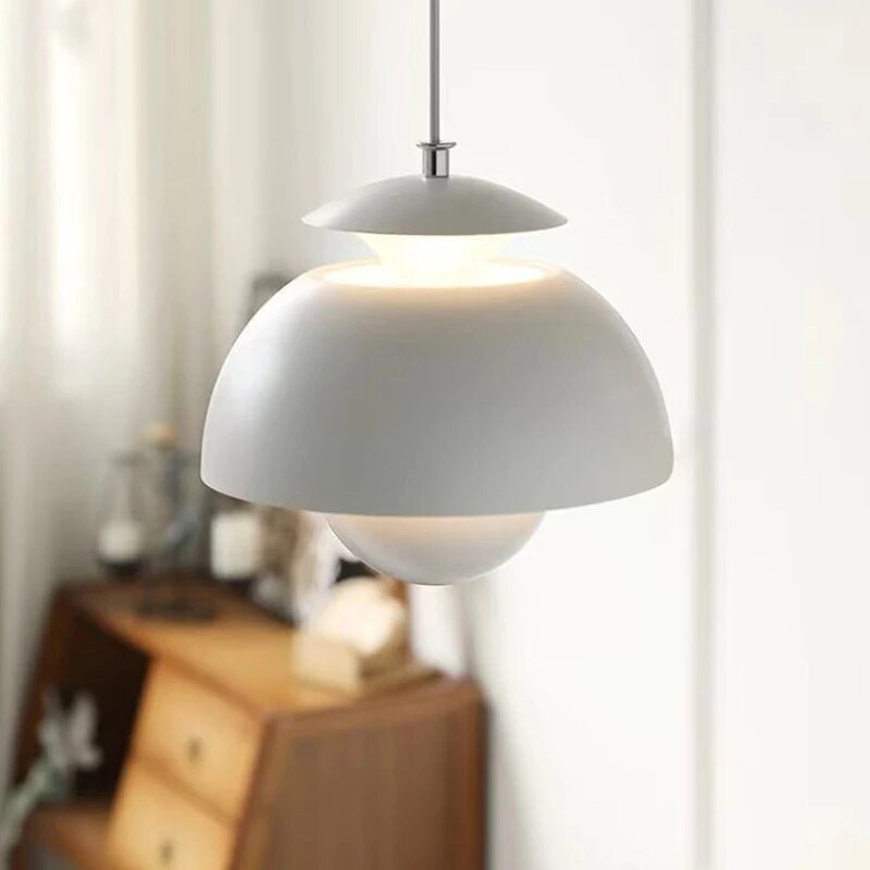 Luminária Pendente de LED Escandinava Moderna | Design Nórdico Atemporal