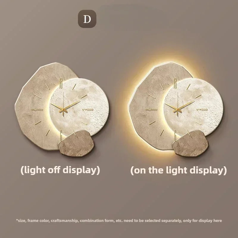 Relógio de Parede Moderno Grande – Design LED de Quartzo Silencioso