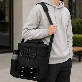 Lunch Bag Freezer Bag Cooling Insulated Shoulder Bag
