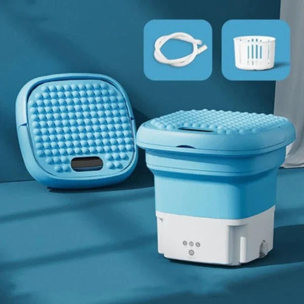 Mini Máquina de Lavar Dobrável