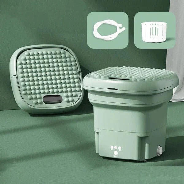 Mini Máquina de Lavar Dobrável