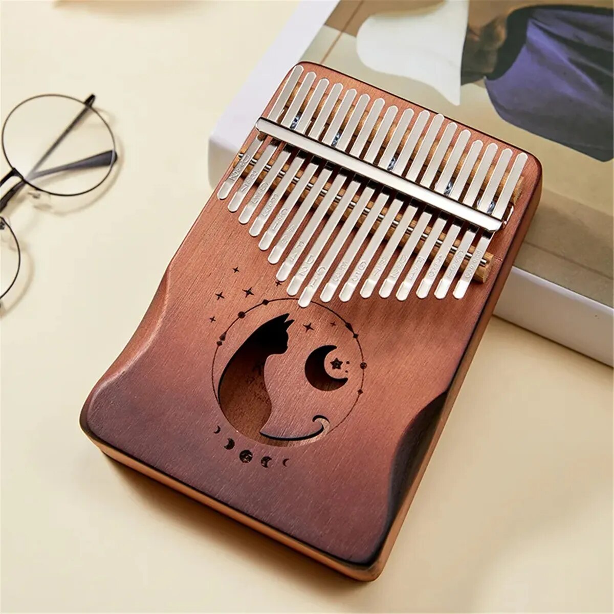 Kalimba Profissional de 17 Teclas