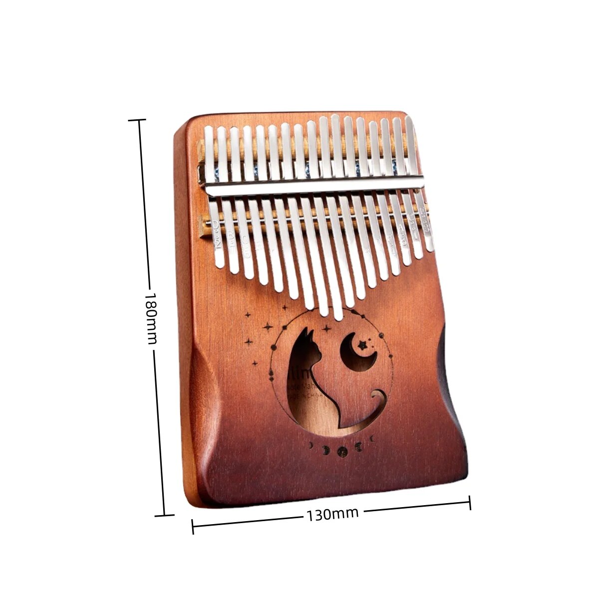 Kalimba Profissional de 17 Teclas