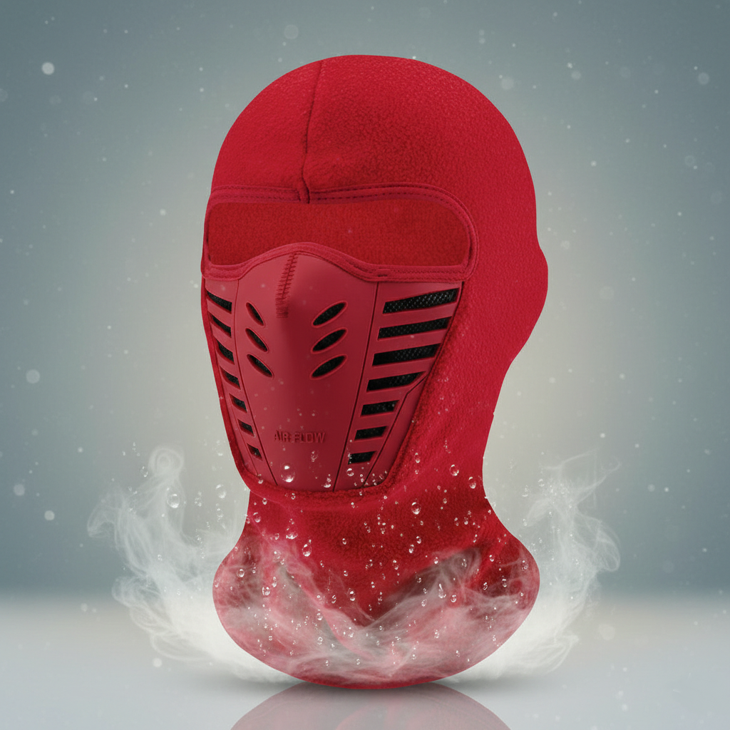 Máscara Facial de Inverno à Prova de Vento Térmica com Cobertura Total para Tempo Frio