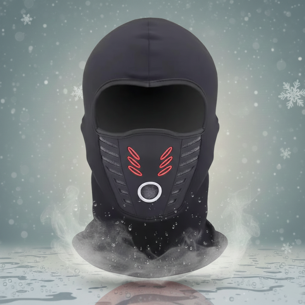 Máscara Facial de Inverno à Prova de Vento Térmica com Cobertura Total para Tempo Frio