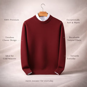 Suéter Masculino de Inverno para Tempo Frio