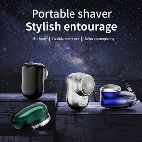 Electric Shaver Portable Mini Metal Beard Hair Trimmer