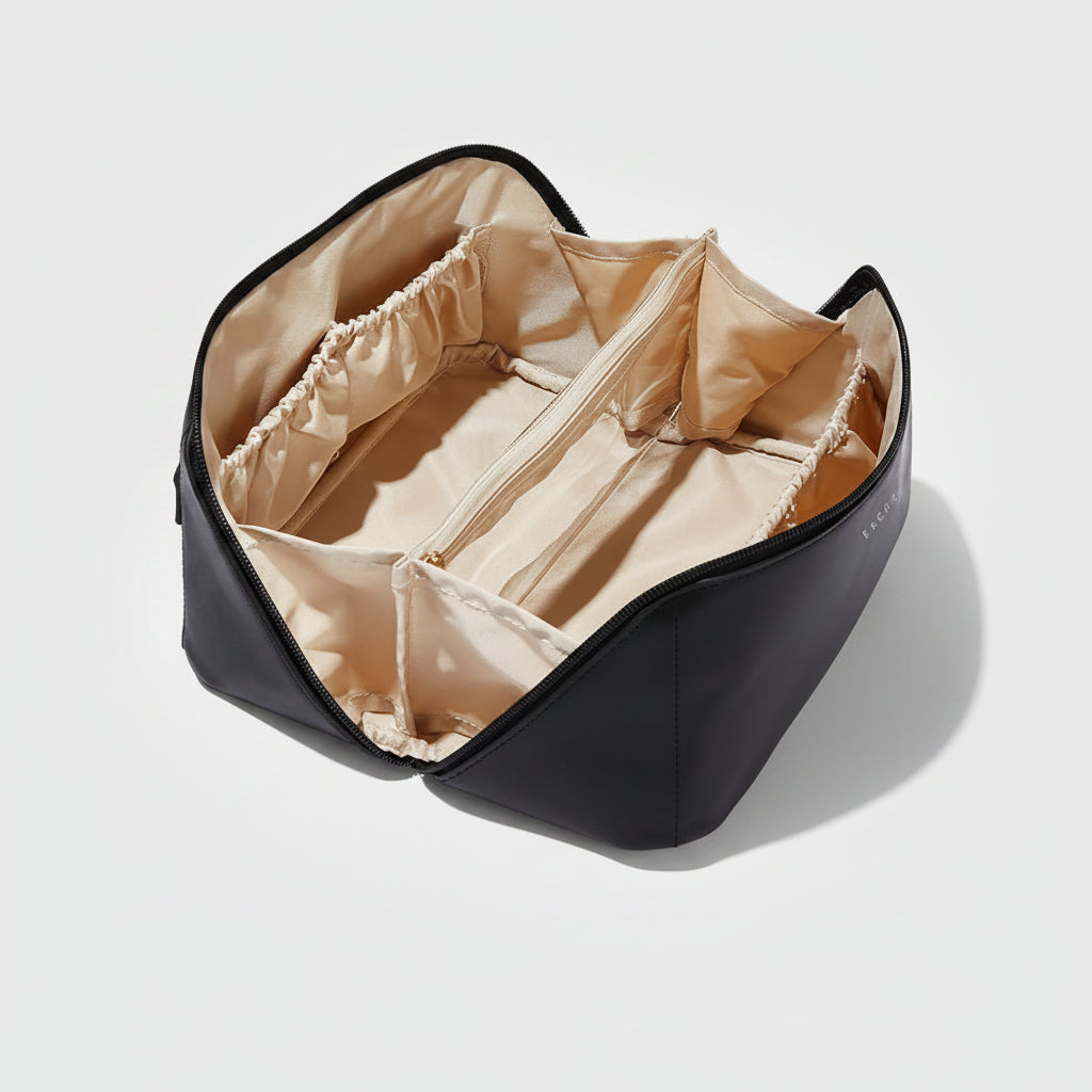 Necessaire de Viagem Bolsa de Cosméticos Organizador Grande Presente de Dia das Mães