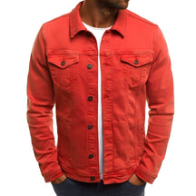 Jaqueta Masculina Casual com Botões Frontais Leve