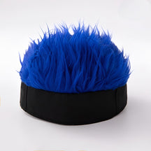 Boné com Peruca Masculina Acessório de Fantasia
