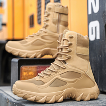 Men’s Work Boots Tactical Ankle Support Outdoor Footwear