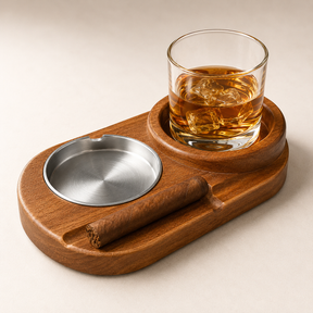 Cinzeiro com Inserção de Metal, Design Removível, para Cigarros em Casa