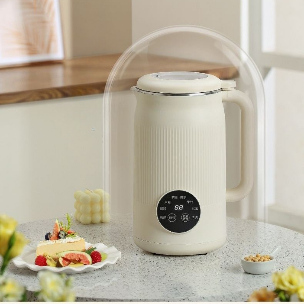 Máquina Elétrica Multifuncional de Bebidas Vegetais e Leite de Castanhas