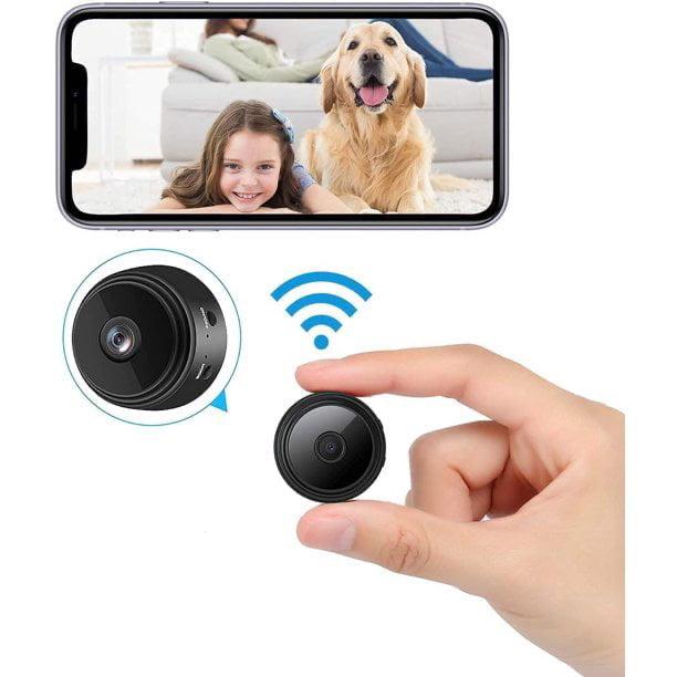 Câmera Magnética Sem Fio Compacta com Transmissão de Áudio e Vídeo em Tempo Real
