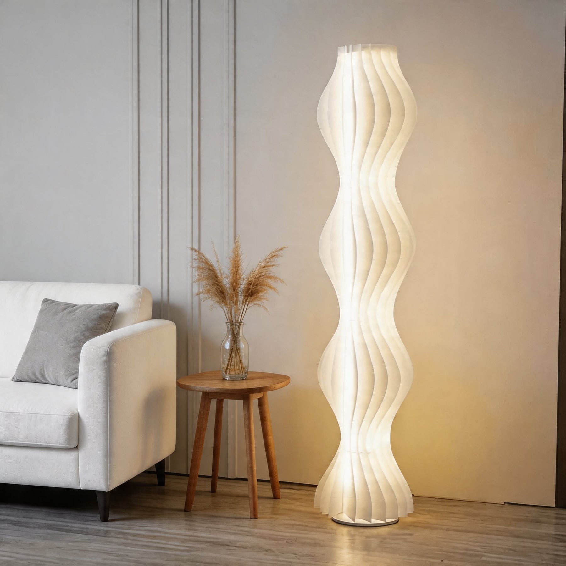 Nordic LED Floor Lamp – RC Dimmable – floor lamp image 6