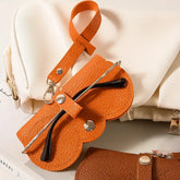 Stylish Leather Glasses Case – Slim, Shock-Proof & Fits All Frame Sizes