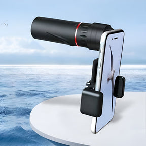 Monocular Compacto à Prova d'Água com Adaptador para Celular