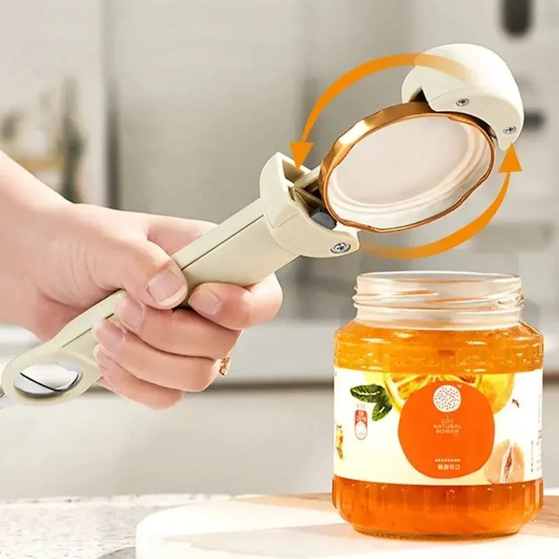 Abridor de Latas Magnético - Multifuncional, Seguro e Com Abertura Sem Esforço com um Toque