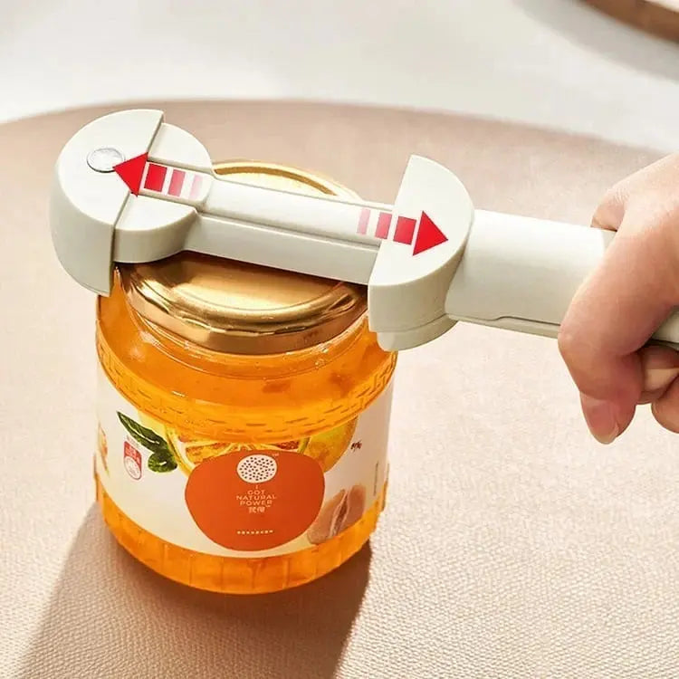 Abridor de Latas Magnético - Multifuncional, Seguro e Com Abertura Sem Esforço com um Toque