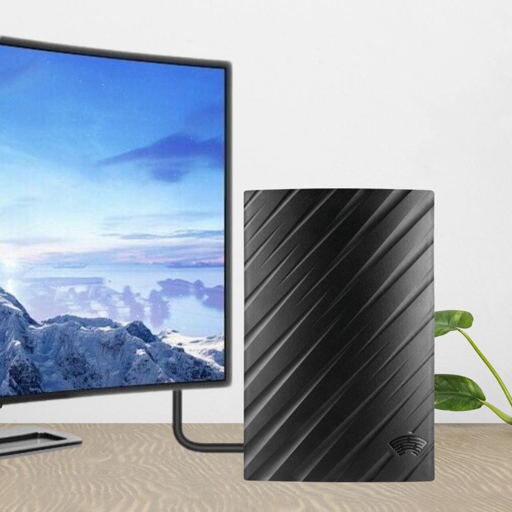 Antena Digital HDTV 4K Interna de Longo Alcance 600