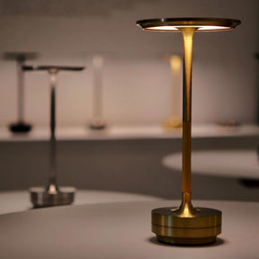 Luminária de Mesa Portátil Sem Fio - Intensidade de luz ajustável