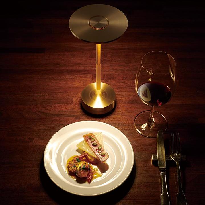 Luminária de Mesa Portátil Sem Fio - Intensidade de luz ajustável