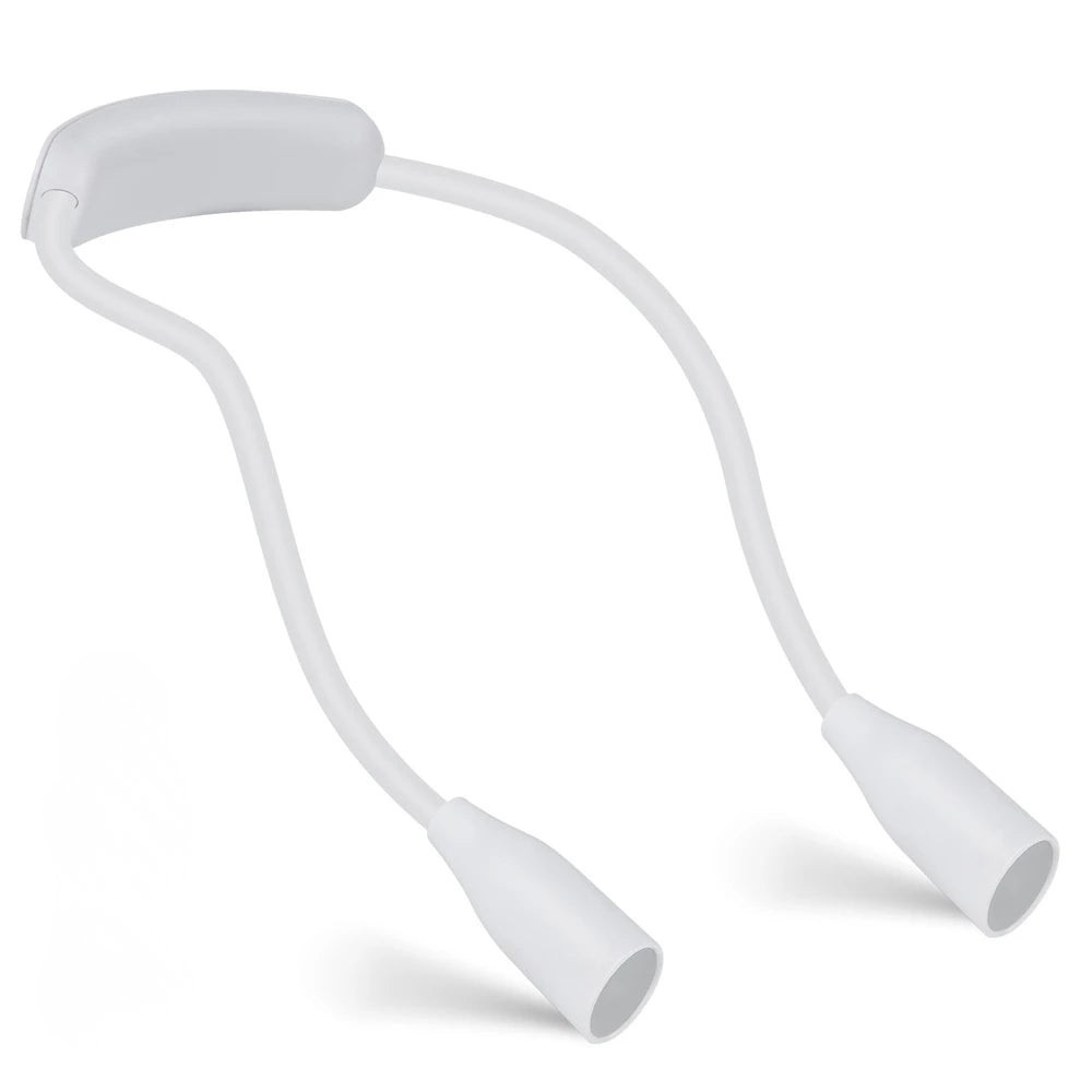 Luminária de Pescoço LED Flexível Recarregável para Leitura