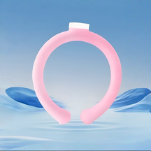Wearable Neck Cooling Ring - Personal Cooling Device for Summer Heat Relief