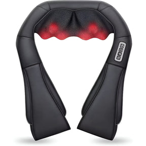 Massageador de Pescoço Shiatsu Elétrico para Uso Doméstico e Veicular